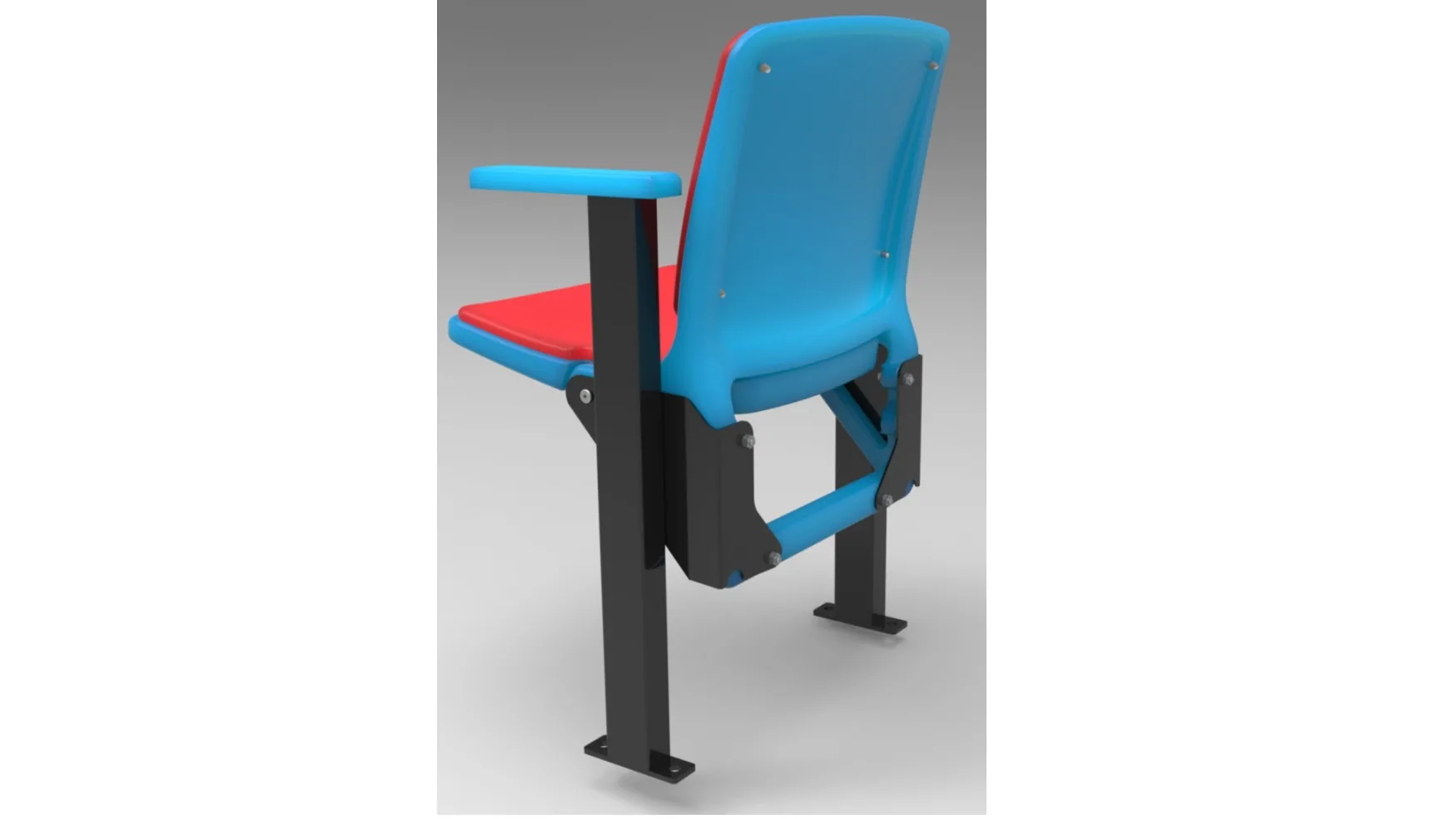 Omega Vip 202 with Floor Mounted Armrest