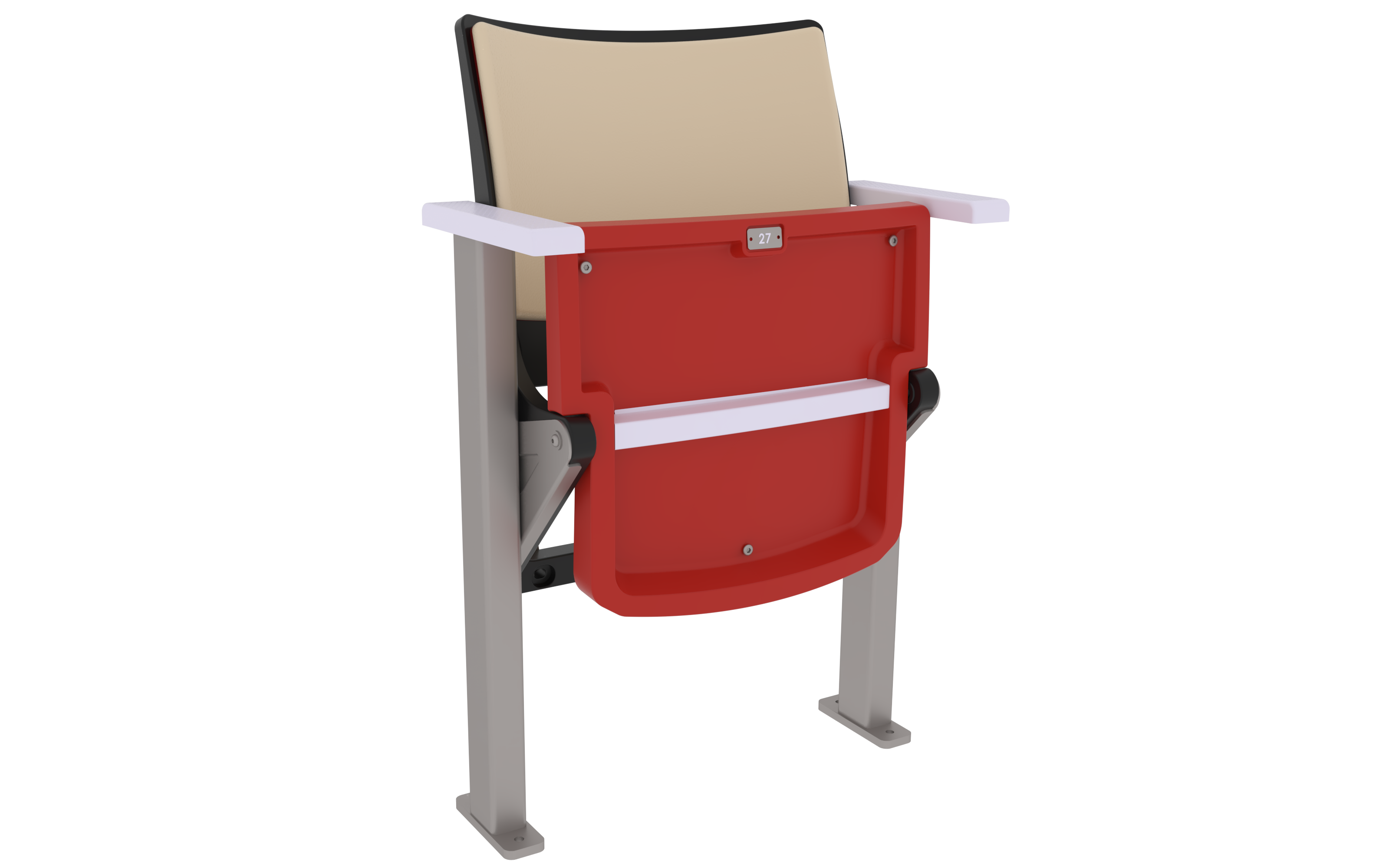TOGAN VIP 202 WITH FLOOR CONNECTED ARMRESTS