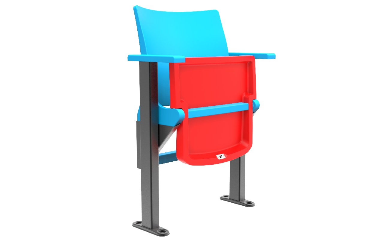 TOGAN 202 WITH FLOOR CONNECTED ARMRESTS